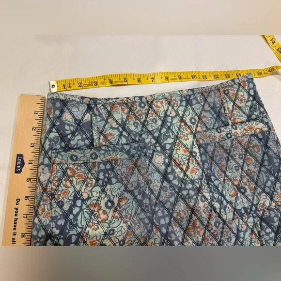 NWT Free People Quilted Floral Mini Skirt NWT | Boho Size Small - Picture 5 of 11